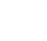 White 'TX' logo centered on a black background, symbolizing simplicity and modern design.
